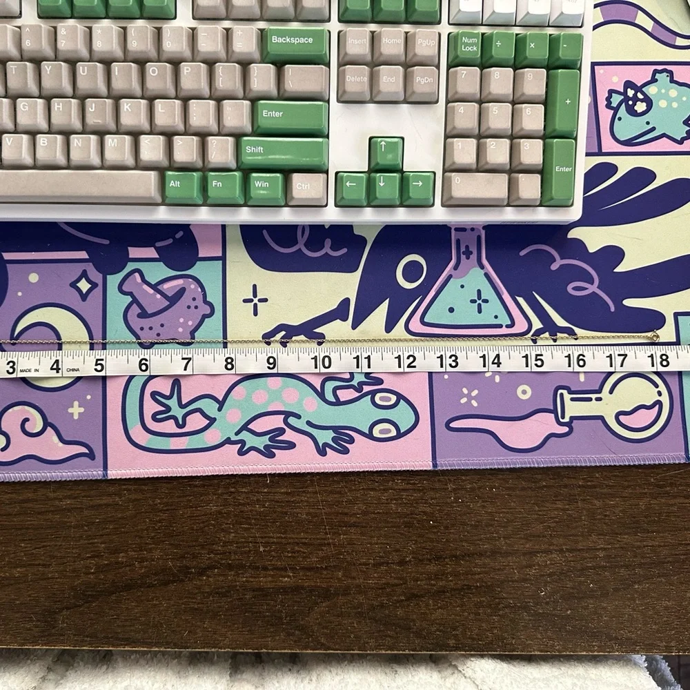 Vintage 14k wheat (?) chain necklace - Picture 8 of 8